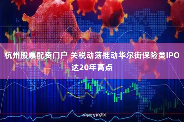 杭州股票配资门户 关税动荡推动华尔街保险类IPO达20年高点
